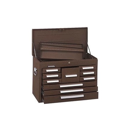 Kennedy Kennedy 360B Signature Series 26-1/8"W X 12-1/16"D X 18-7/8"H 10 Drawer Brown Mechanics Chest 360B